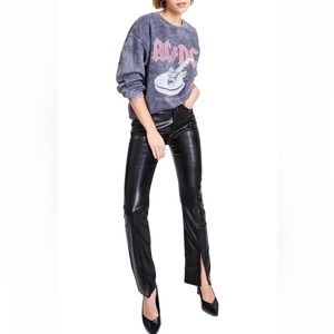 NWT, Junk Food‎ Clothing, AC/DC graphic sweatshirt, size XS, blue/grey/red